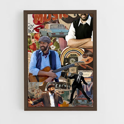 ap-juan luis guerra-1 cadre Bois foncé