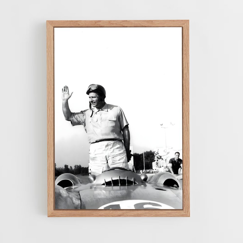 ap-juan manuel fangio-3 cadre Bois clair