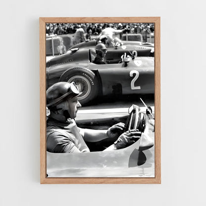 ap-juan manuel fangio-5 cadre Bois clair
