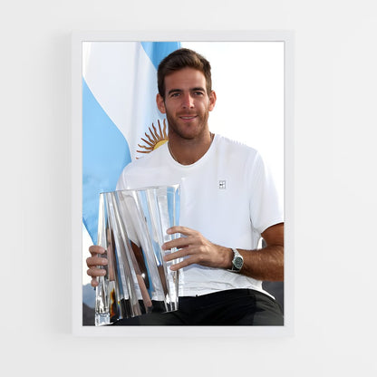 ap-juan martin del potro-5 cadre Blanc