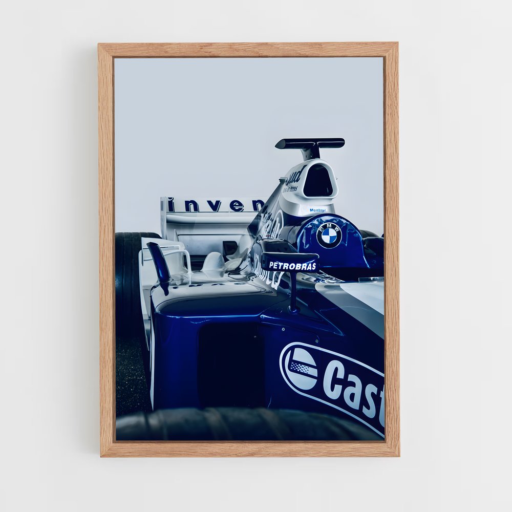 ap-juan pablo montoya-1 cadre Bois clair