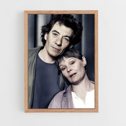 ap-judi dench-4 cadre Bois clair