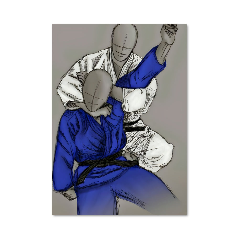 Poster Duel de Kimonos