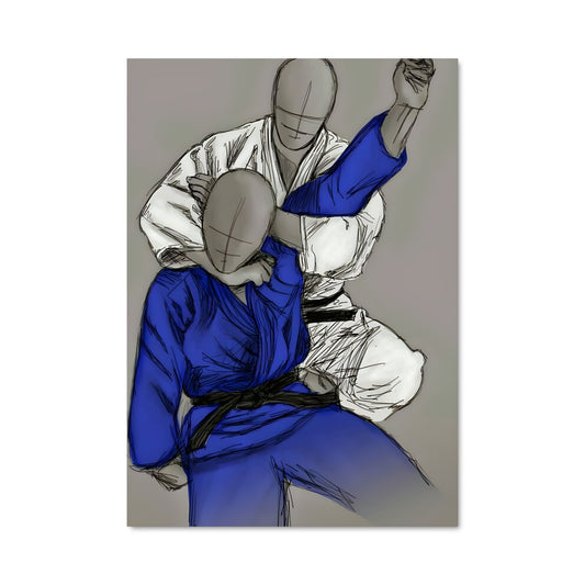 Poster Duel de Kimonos