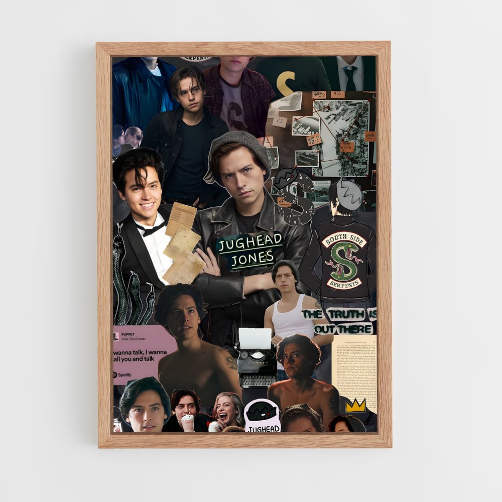 ap-jughead jones-1 cadre Bois clair