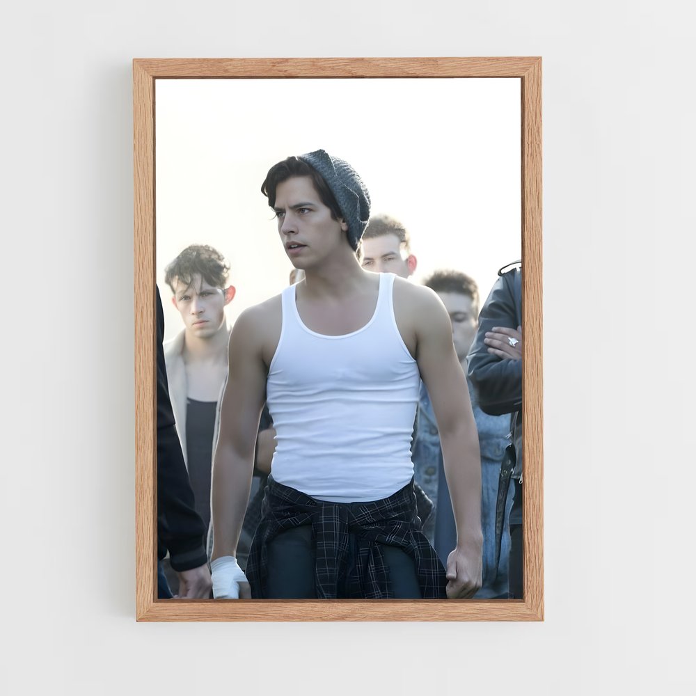 ap-jughead jones-6 cadre Bois clair