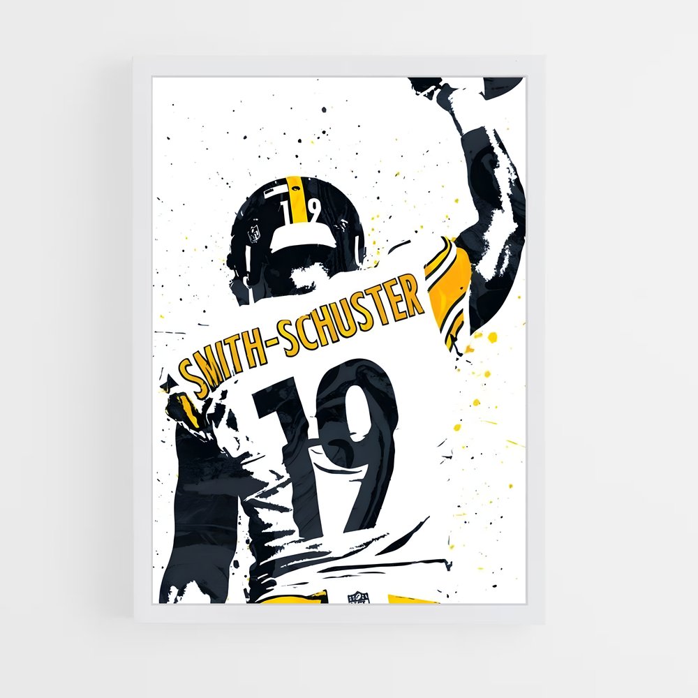 ap-juju smith-schuster-4 cadre Blanc