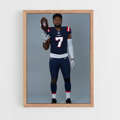 ap-juju smith-schuster-6 cadre Bois clair