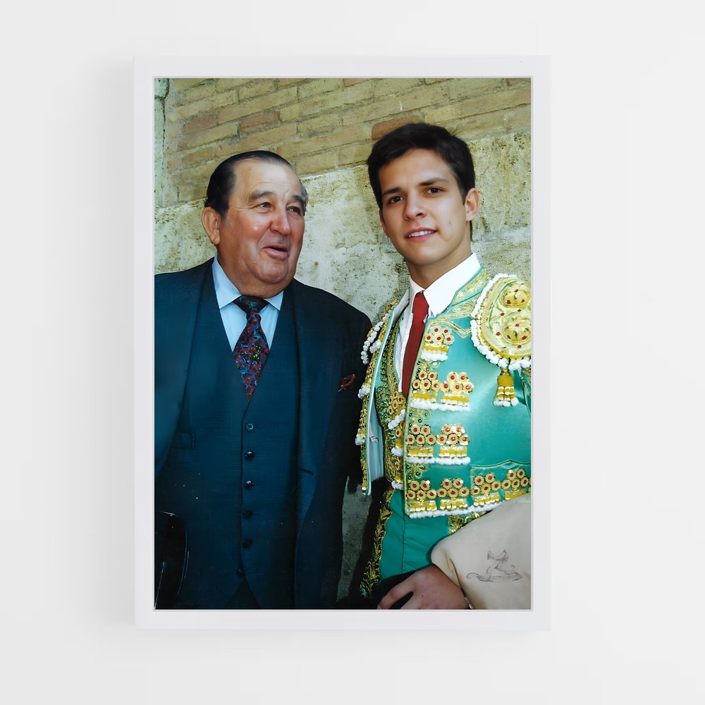 ap-julian lopez el juli-4 cadre Blanc
