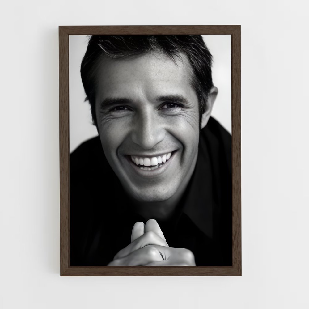 ap-julien clerc-2 cadre Bois foncé