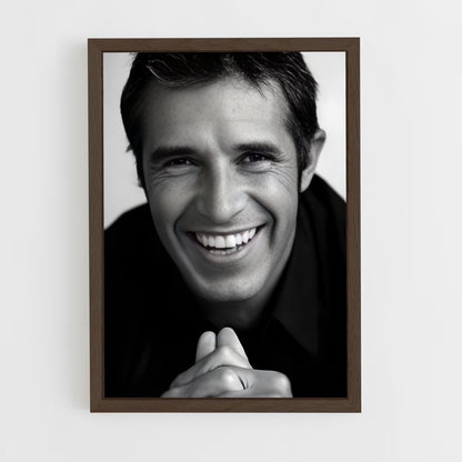 ap-julien clerc-2 cadre Bois foncé