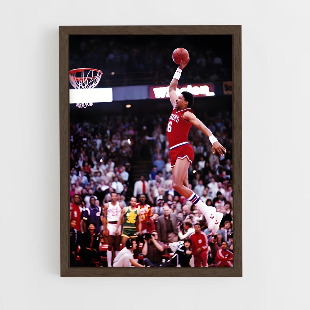 ap-julius erving-2 cadre Bois foncé