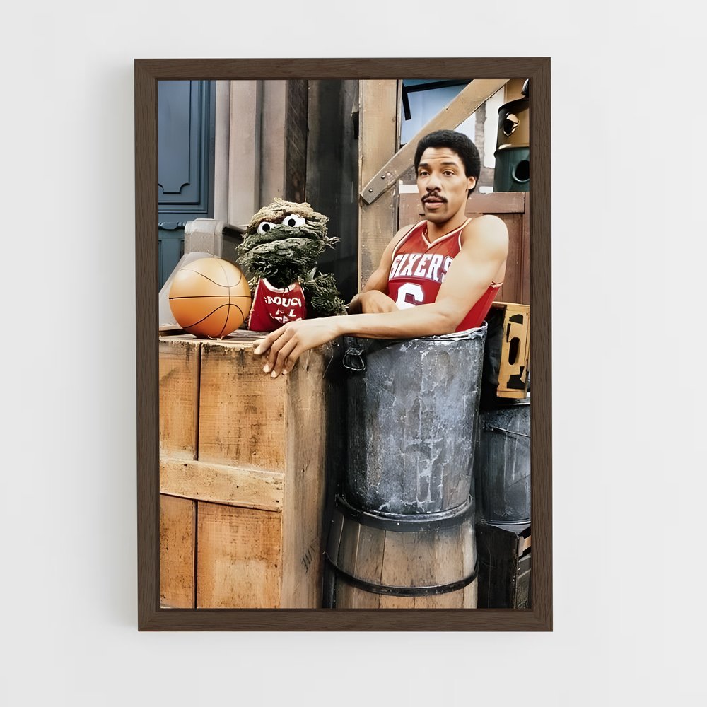 ap-julius erving-3 cadre Bois foncé