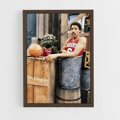 ap-julius erving-3 cadre Bois foncé