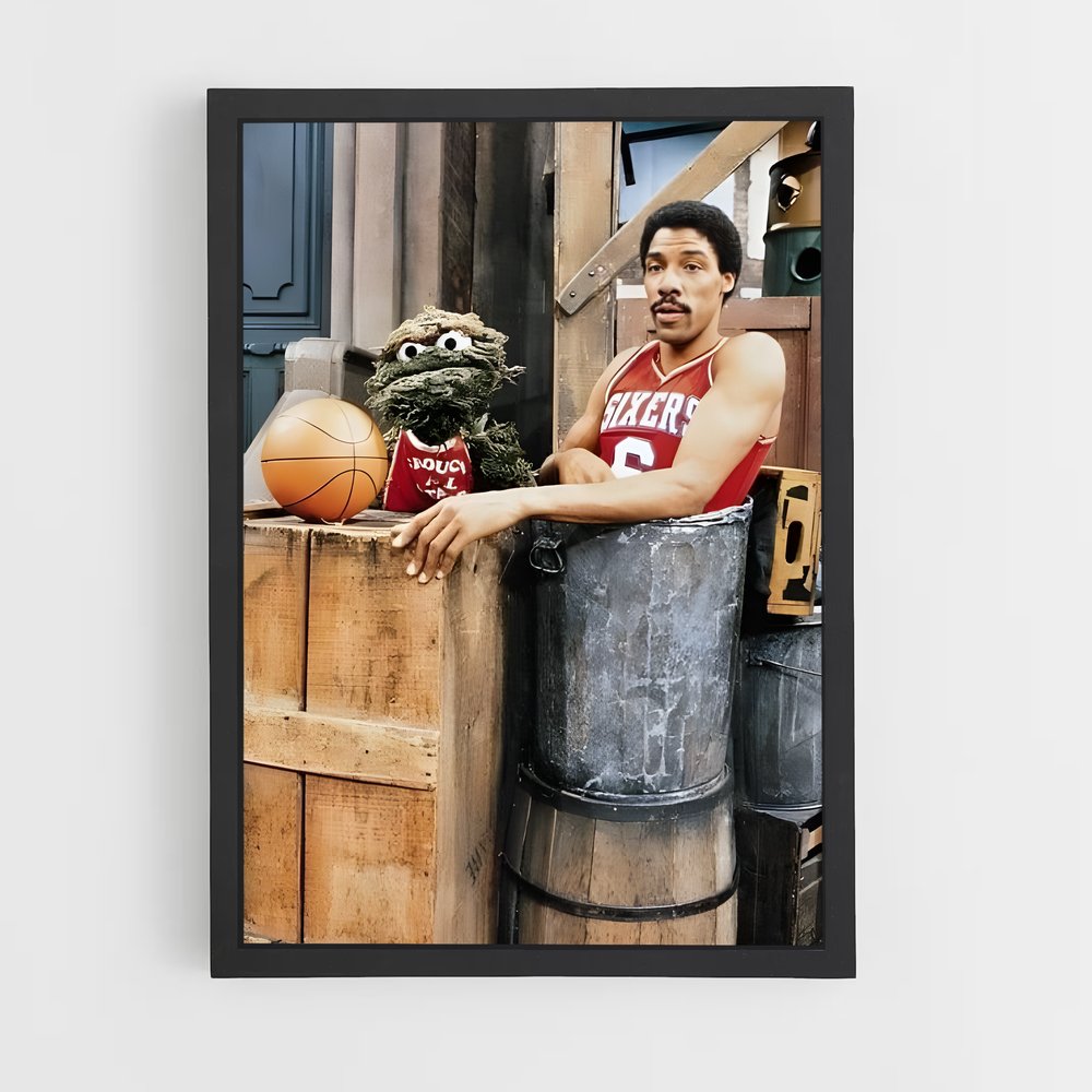 ap-julius erving-3 cadre Noir