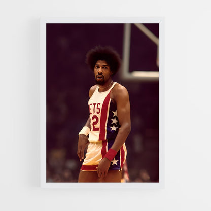 ap-julius erving-8 cadre Blanc