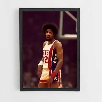 ap-julius erving-8 cadre Noir