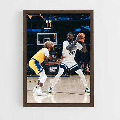 ap-julius randle-5 cadre Bois foncé