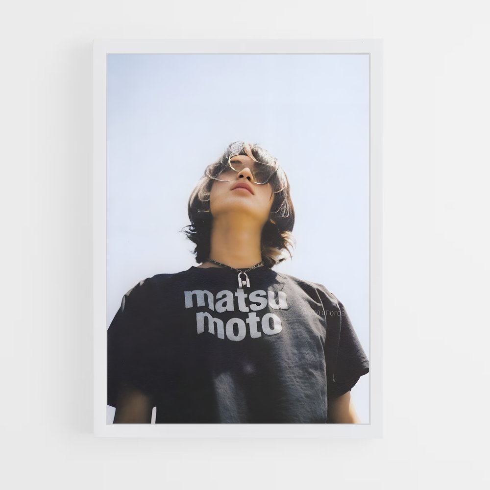 ap-jun matsumoto-9 cadre Blanc