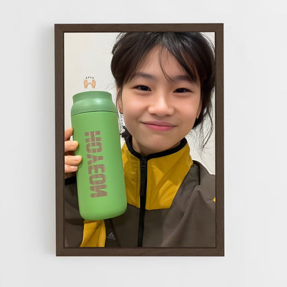 ap-jung ho-yeon-4 cadre Bois foncé