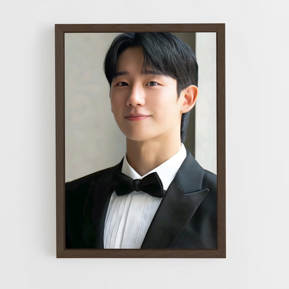 ap-jung jun-ha-4 cadre Bois foncé