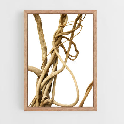 ap-jungle vine-2 cadre Bois clair