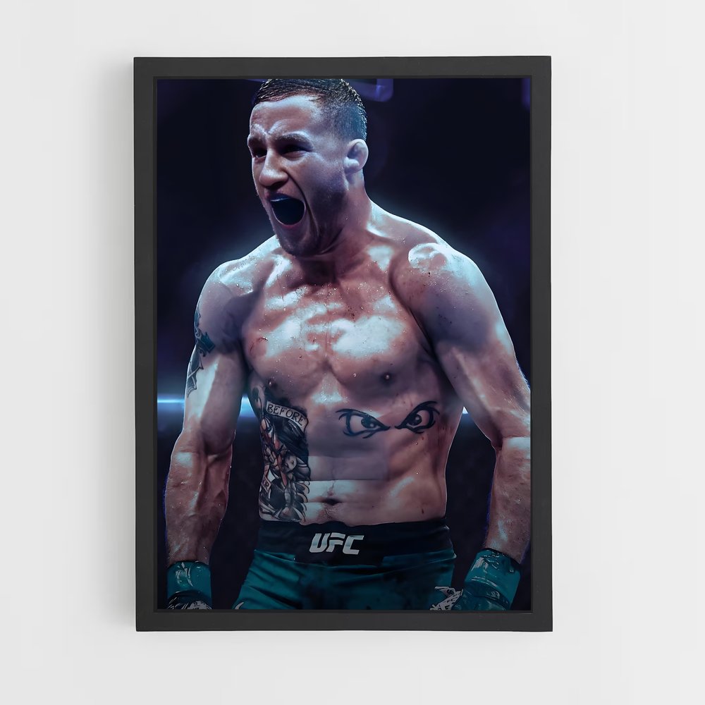 ap-justin gaethje-2 cadre Noir