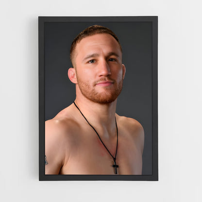 ap-justin gaethje-9 cadre Noir