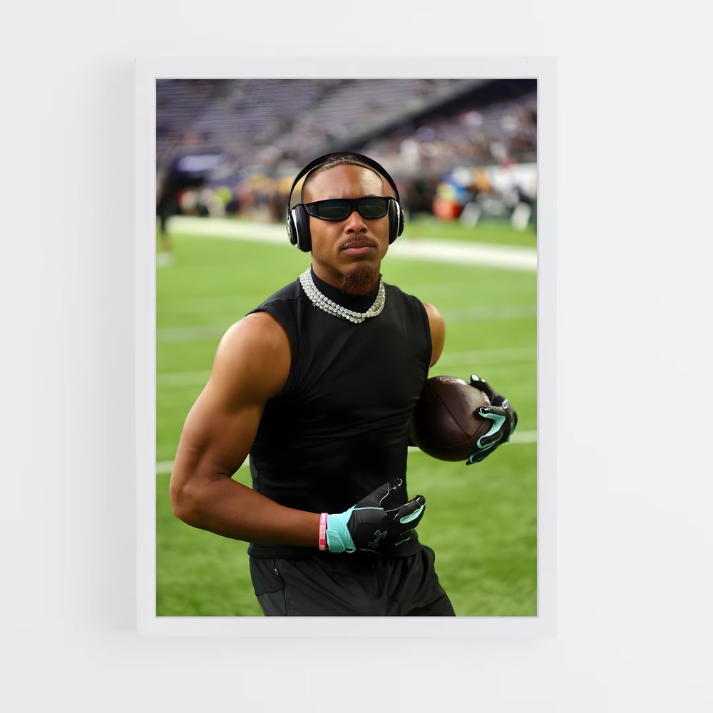 ap-justin jefferson-6 cadre Blanc