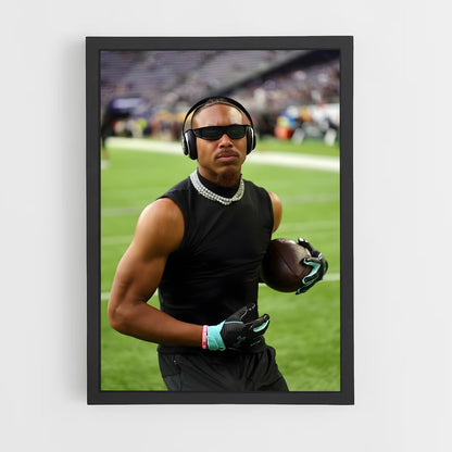 ap-justin jefferson-6 cadre Noir