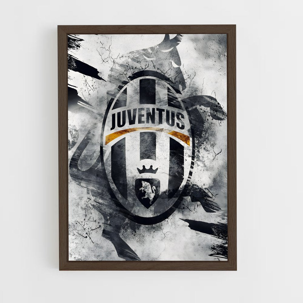 ap-juventus fc-1 cadre Bois foncé