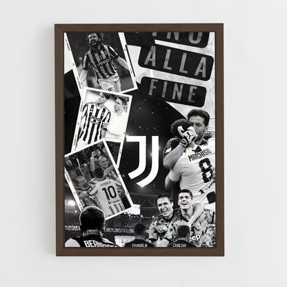 ap-juventus fc-18 cadre Bois foncé