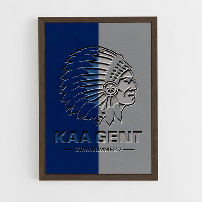 ap-kaa gent-7 cadre Bois foncé