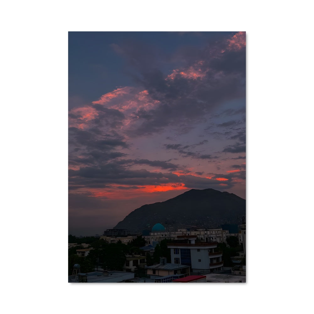 Poster Crépuscule Kaboul