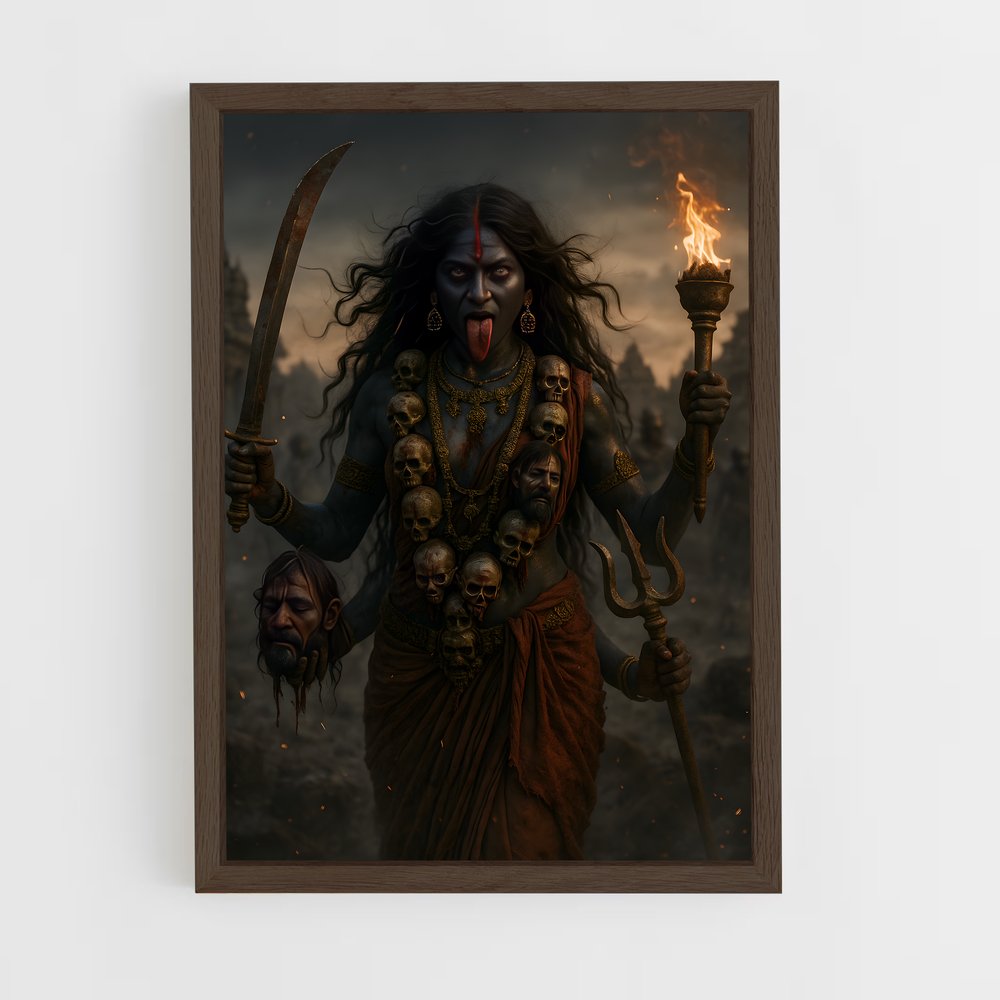 ap-kali-11 cadre Bois foncé