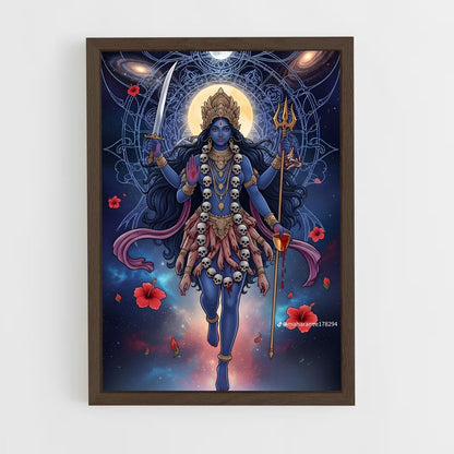 ap-kali-13 cadre Bois foncé