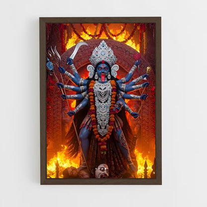 ap-kali-9 cadre Bois foncé