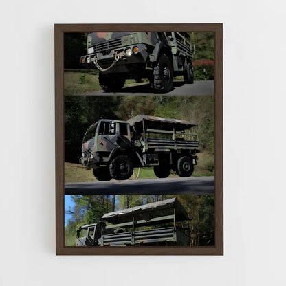 ap-kamaz military-1 cadre Bois foncé
