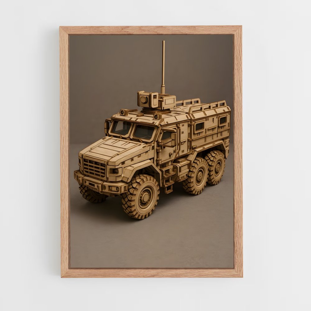 ap-kamaz military-2 cadre Bois clair
