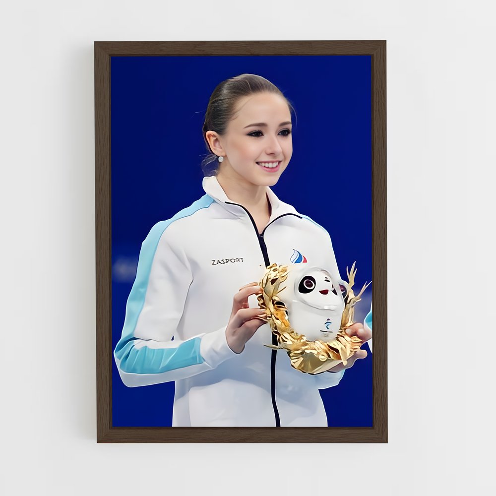 ap-kamila valieva-3 cadre Bois foncé