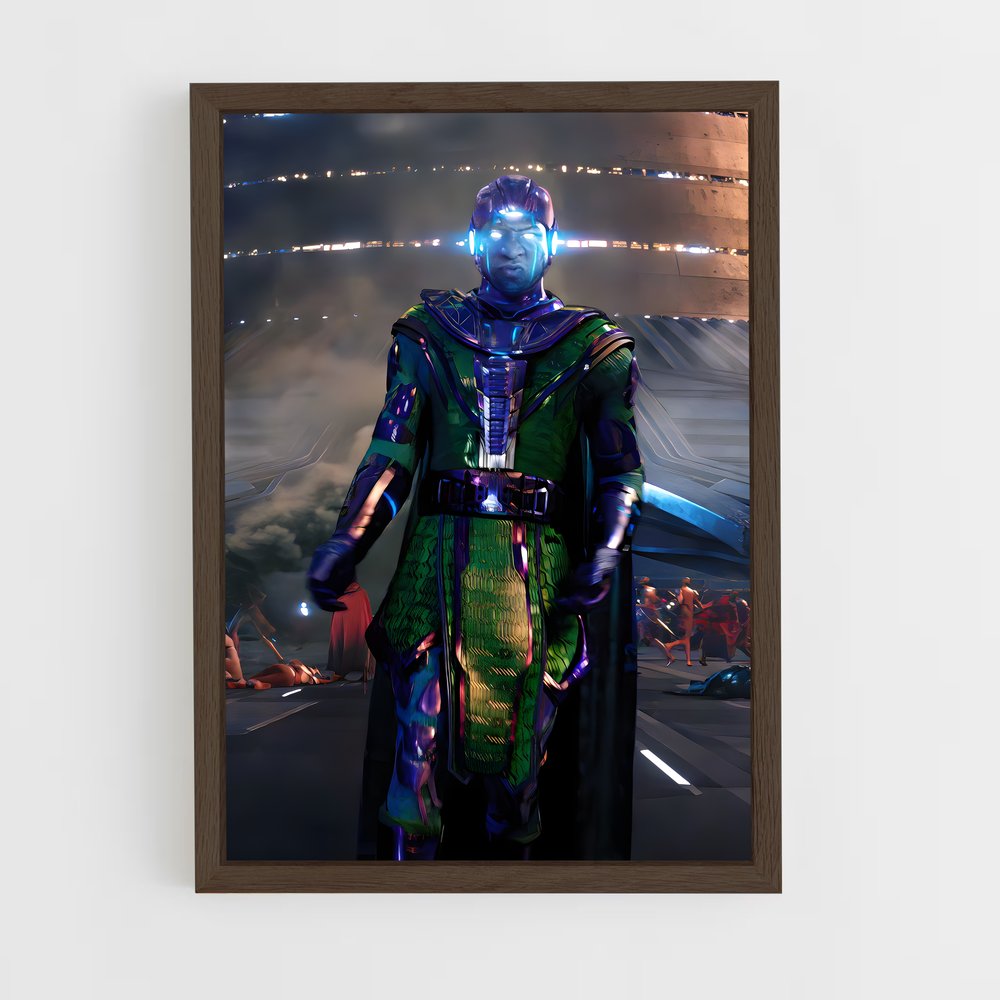 ap-kang the conqueror-3 cadre Bois foncé