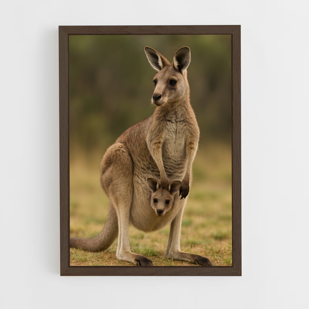 ap-kangaroo-1 cadre Bois foncé