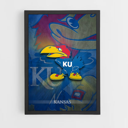 ap-kansas jayhawks-1 cadre Noir