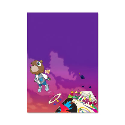 Poster Fly High Kanye
