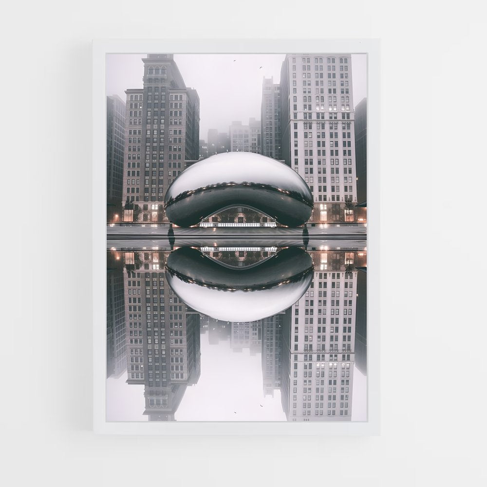 ap-kapoor cloud gate-1 cadre Blanc
