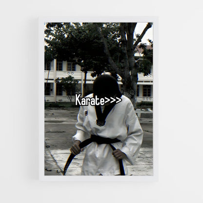 ap-karate-1 cadre Blanc