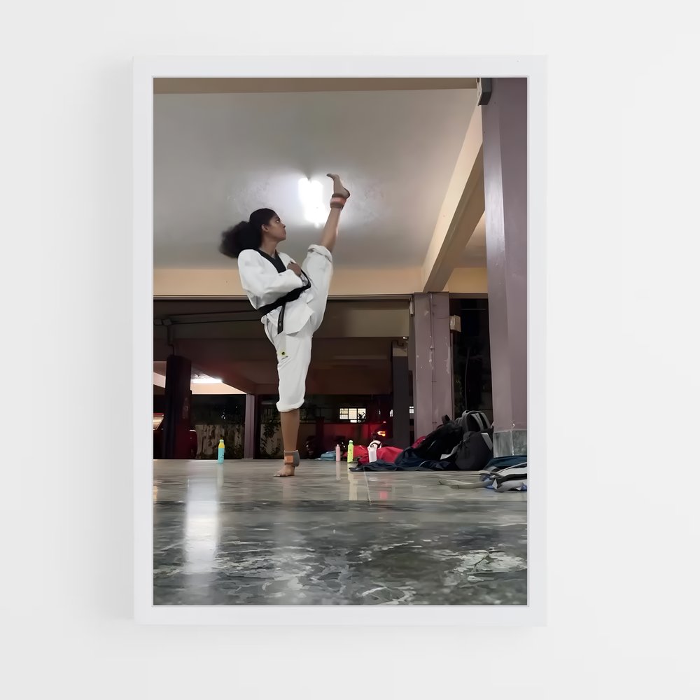 ap-karate-4 cadre Blanc