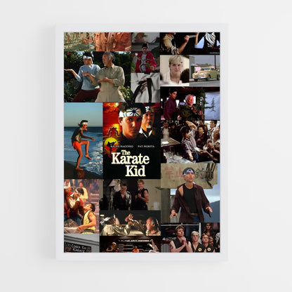 ap-karate kid-5 cadre Blanc