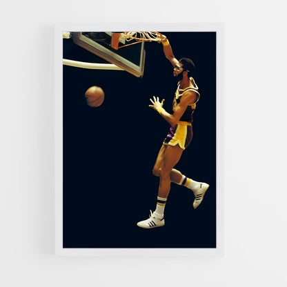 ap-kareem abdul-jabbar-4 cadre Blanc