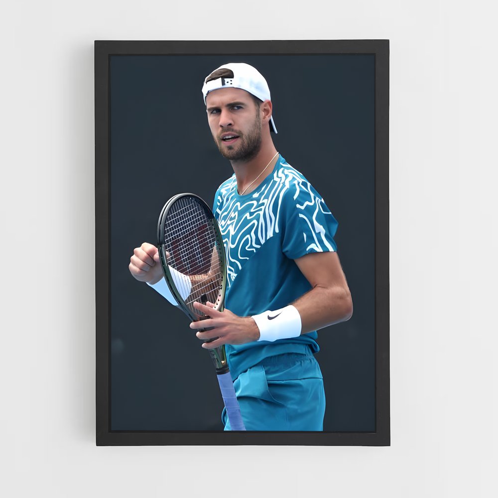 ap-karen khachanov-1 cadre Noir